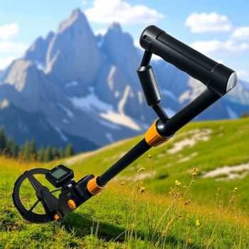 Gambar produk TIAXUN Pendeteksi Logam Metal Detector LCD Display Waterproof 7.4 Inch - MD-1008