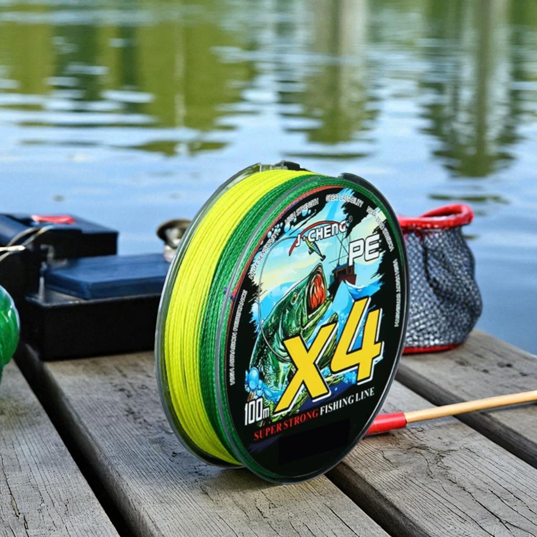 Gambar produk J-Cheng Senar Pancing PE 4 Braided Strand Fishing Line 100M 2.0 - JC543