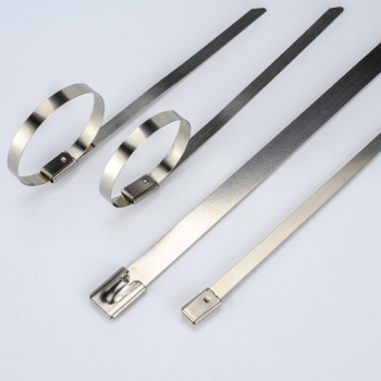 Gambar produk GARGO Kabel Ties Stainless Steel Self Locking Cable Ties 100 PCS 350mm - GRG