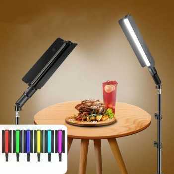 ILOIS Lampu Fill Light Stick RGBW Portable Screw 1/4 10W with Remote - S10