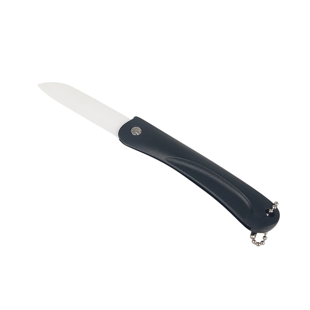Gambar produk Pisau Dapur Serbaguna Lipat Portable Mini Ceramic Chef Knife - T-003
