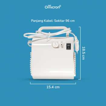 Gambar produk TaffOmicron Alat Terapi Pernapasan Compressor Nebulizer Inhaler - RAK362
