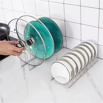 Gambar produk FMA Rak Piring Kitchen Bowl Dish Organizer Stainless Steel Rack - FM-3ST