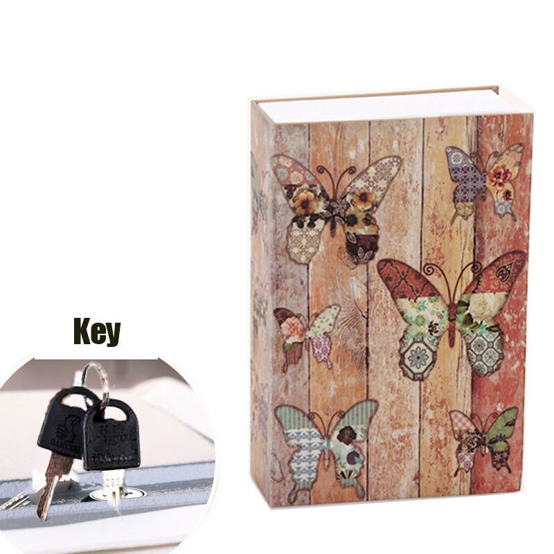 Gambar produk HOMESAFE Kotak Buku Novel Hidden Security Box Book Key Lock Size M - KBS