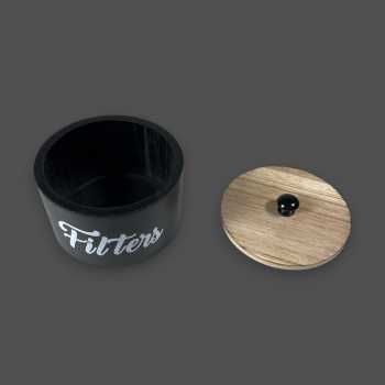 Gambar produk CORTI Toples Tempat Kertas Filter Kopi Coffee Filter Storage with Lid - C140
