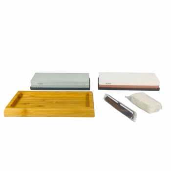 Gambar produk Chefic Batu Pengasah Pisau Knife Whetstone 400/1000 3000/8000 2PCS - CF413
