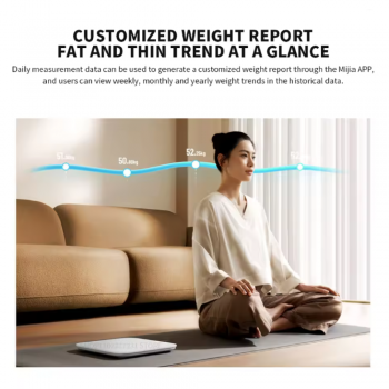 Gambar produk Xiaomi Millet Timbangan Badan Digital Scale Smart App 180kg Battery - S200