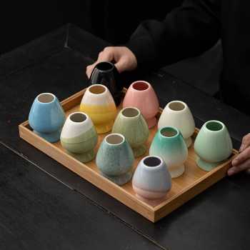 Gambar produk Xianli Dudukan Pengaduk Matcha Chasen Tate Whisk Stand - D-40