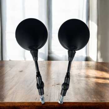 Gambar produk PAJISH Kaca Spion Motor Model Bulat Bike Rearview Mirror Round 2 PCS - HSJ-20004