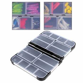 Gambar produk HIRISI Kotak Kail Pancing Fishing Tackle Box 16 Compartement - H016