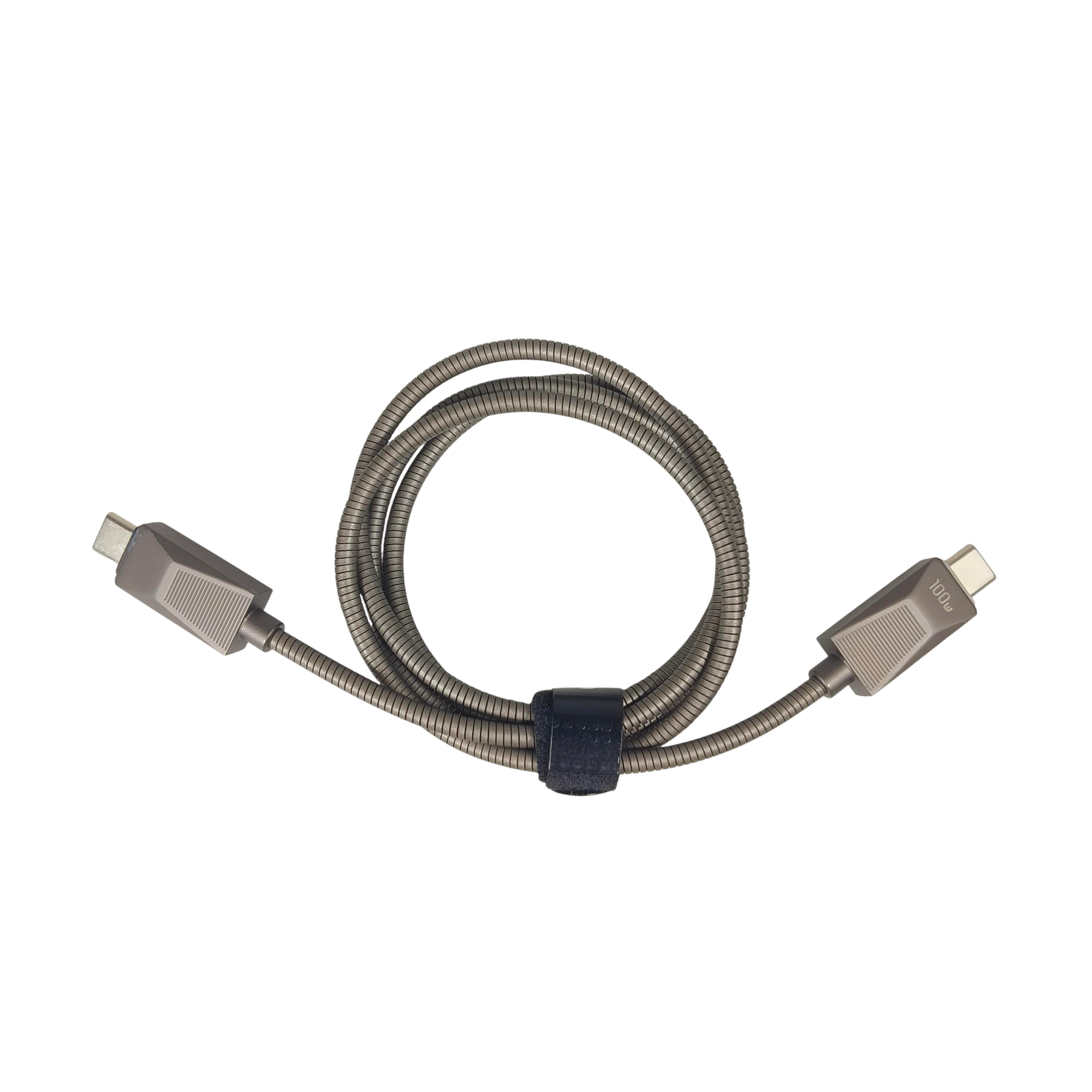 Gambar produk ESSAGER Kabel Data USB Type C Multifungsi Fast Charging 100W 1M - EXCTT1-SB0A-Z