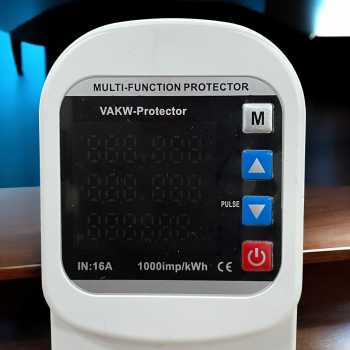 Gambar produk FK Stop Kontak Pelindung Voltase Arus Socket Protector 16A 230V - F3KA
