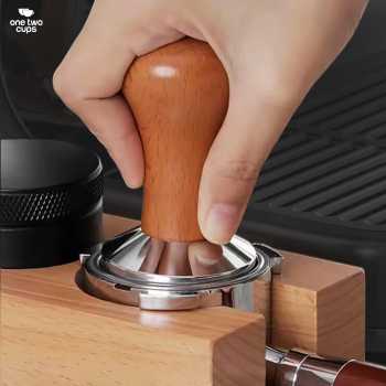 Gambar produk One Two Cups Tamper Kopi Espresso Coffee Press Powder Hammer 51mm - T15