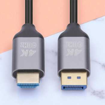 Gambar produk PC Kabel Display Port to HDMI 4K 3840x2160 60Hz 1.8M - DP17