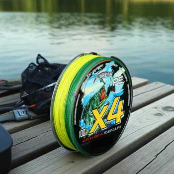 Gambar produk J-Cheng Senar Pancing PE 4 Braided Strand Fishing Line 100M 2.0 - JC543