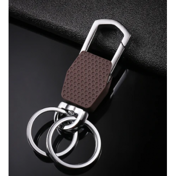 Gambar produk OMUDA Gantungan Kunci Carabiner Keychain Clip Double Ring Zinc Alloy - OM929