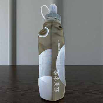 Gambar produk TaffSPORT Botol Minum Soft Flask Foldable Sport Water Bottle TPU 500ml - TS879