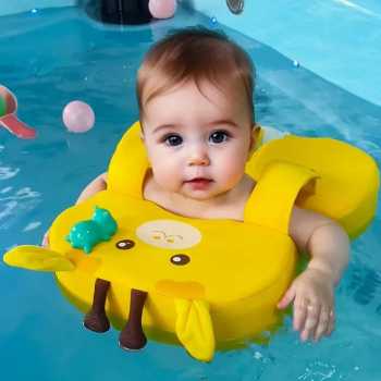 KLEYOU Pelampung Renang Bayi 6-36 Bulan Non Inflatable Pearl Foam - H019