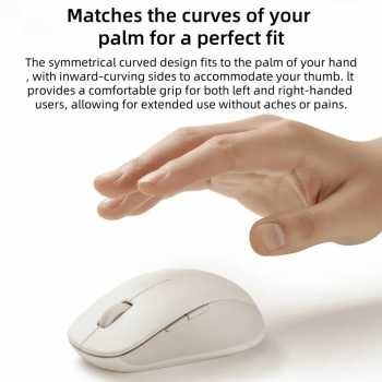 Gambar produk Xiaomi Mouse Wireless Dual Mode Bluetooth 2.4GHz Silent Click - XMSMSB01YM