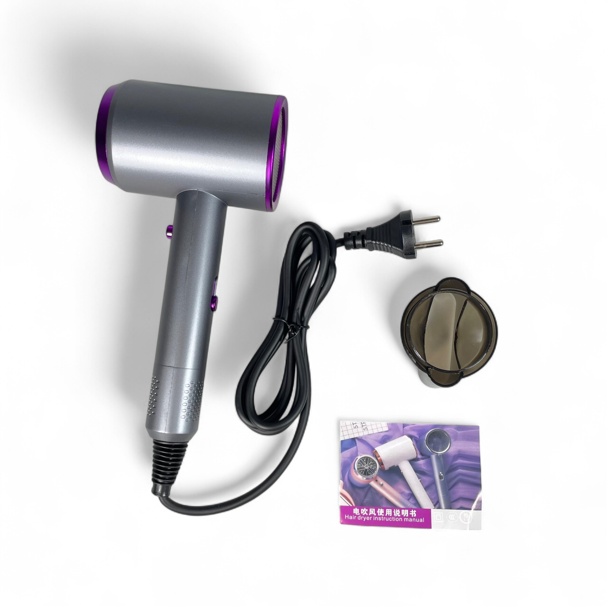 Gambar produk SIMPLUS Pengering Rambut Hair Dryer Quick Dry Hot and Cold 1200W - AK47