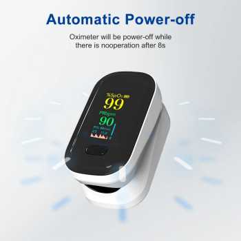 Gambar produk RESOXY Fingertip Pulse Oximeter Alat Ukur Saturasi Oksigen Darah TFT - YK-80A