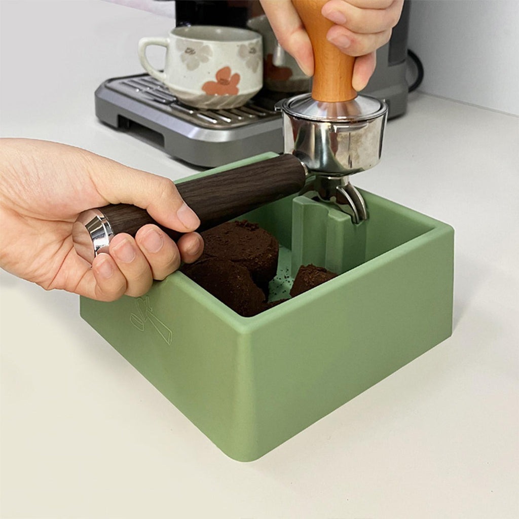 Gambar produk YAJUYI Wadah Ampas Kopi Silikon Espresso Knock Box Storage - YJ-15