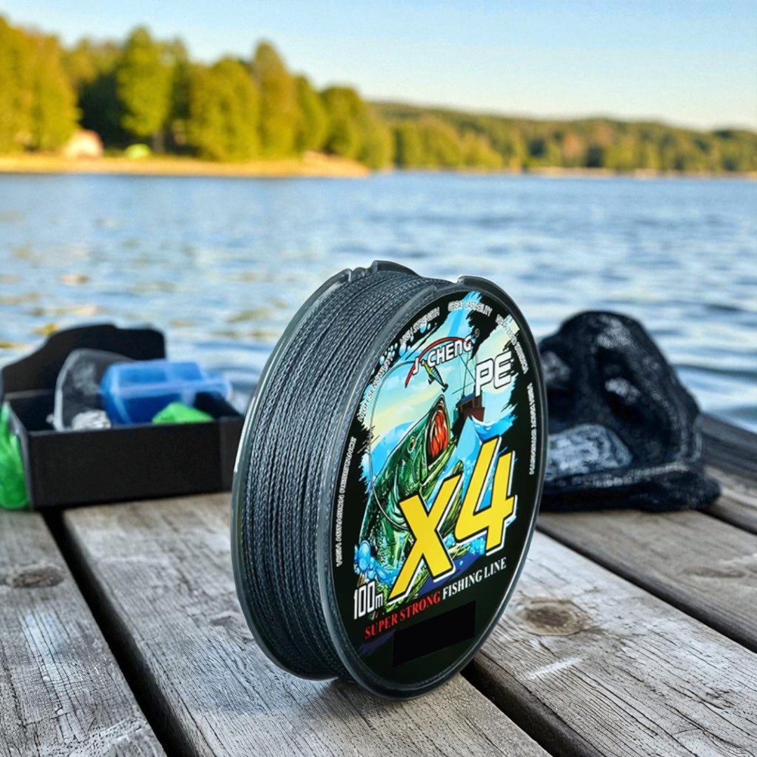 Gambar produk J-Cheng Senar Pancing PE 4 Braided Strand Fishing Line 100M 2.0 - JC543