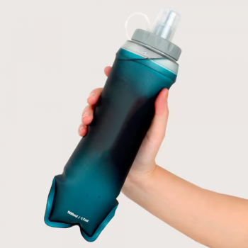 TaffSPORT Botol Minum Soft Flask Foldable Sport Water Bottle TPU 500ml - TF876