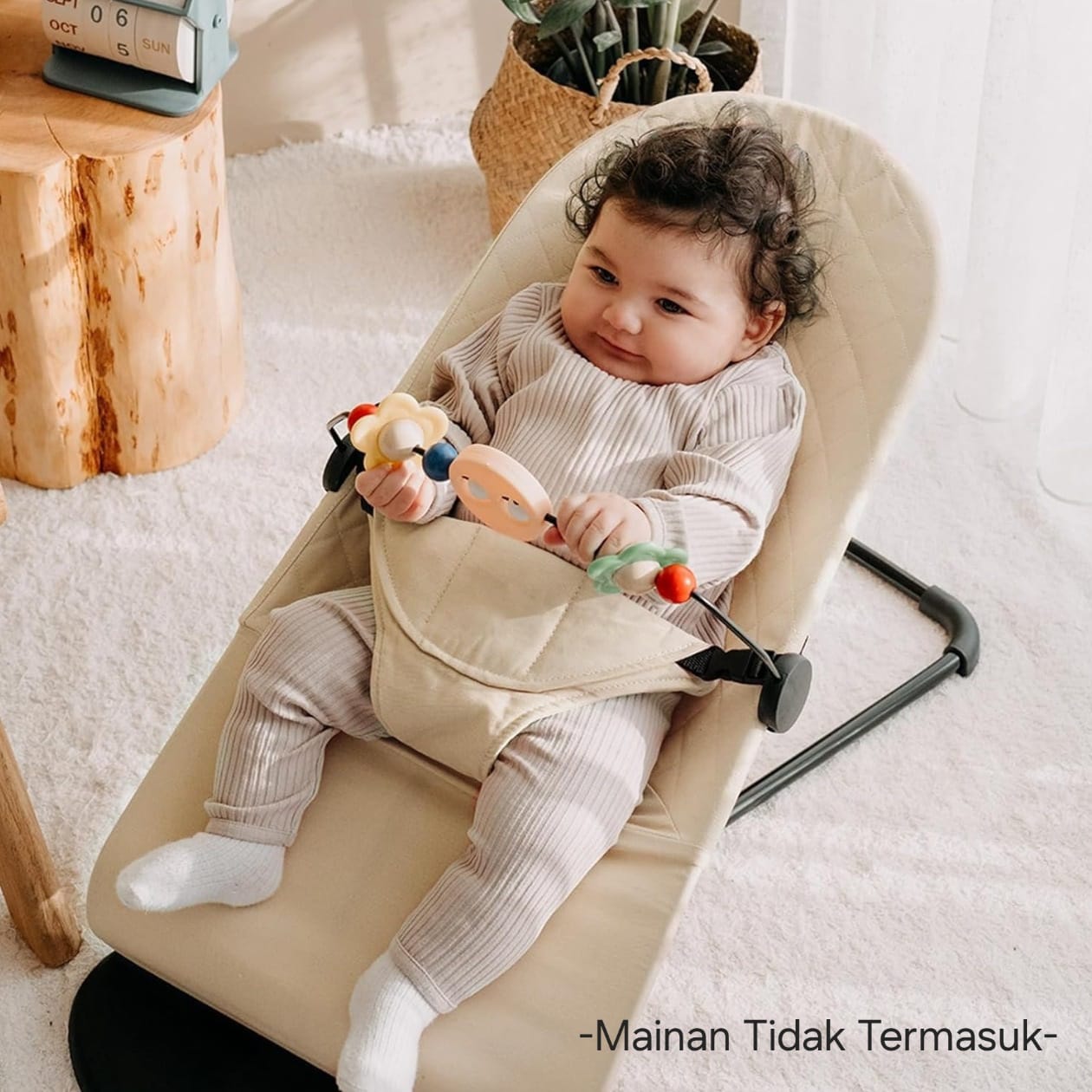 Gambar produk Occuwezz Baby Bouncer Foldable Adjustable Rocker Ayunan Bayi - OW40