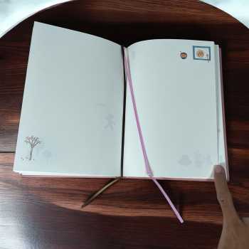 Gambar produk DingDongTu Buku Diary 365 Hari Daily Journal Hard Cover 128 Lembar - DDT-4083