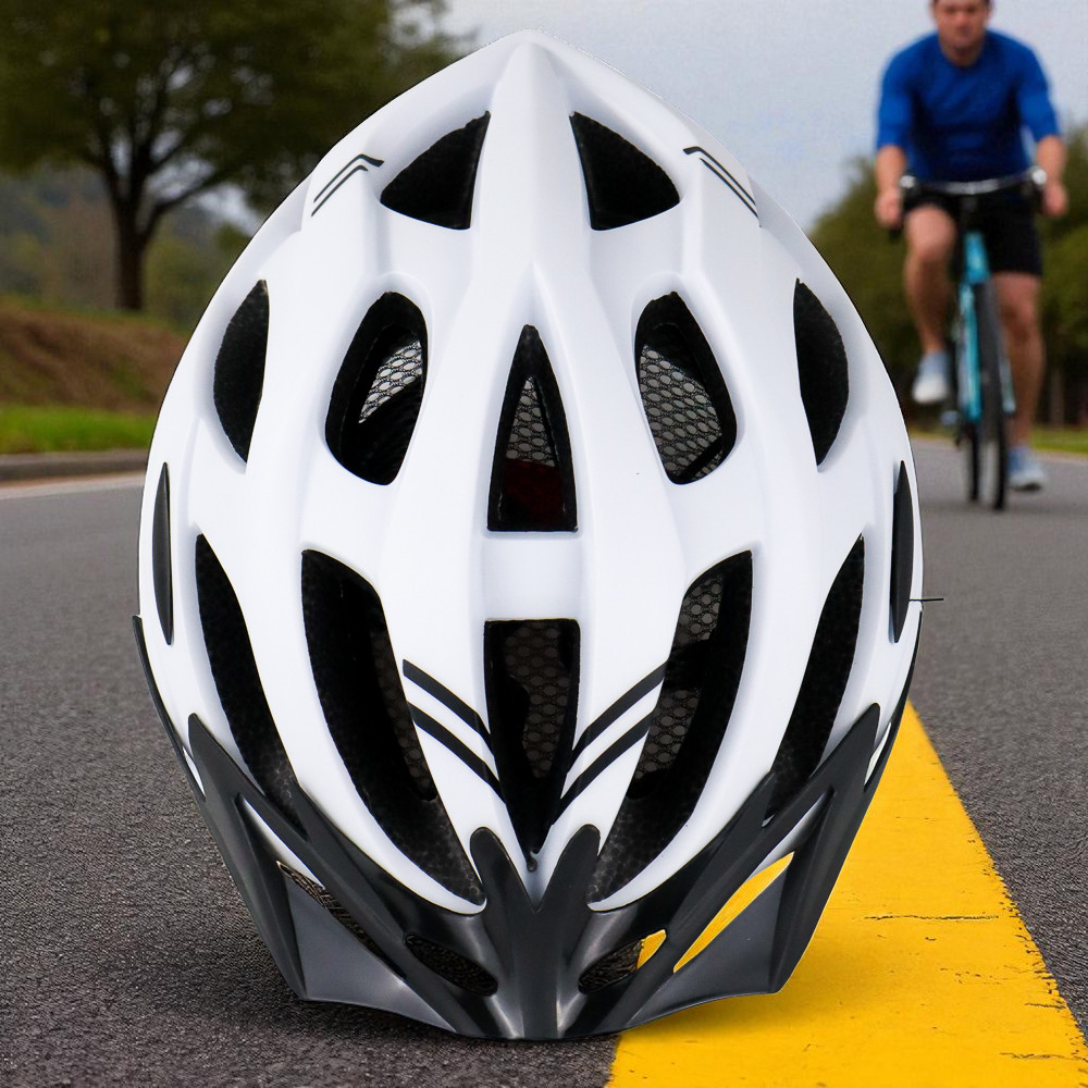 Gambar produk TaffSPORT Helm Sepeda Ultralight Breathable Bicycle Helmet 19 Air Vent - 008A