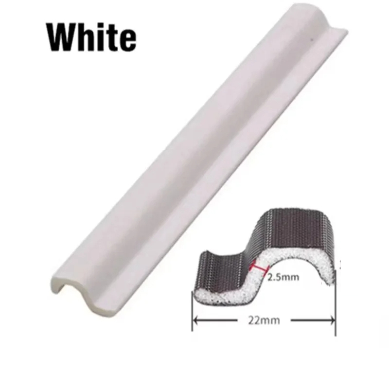 Gambar produk FMA Lis Sela Kaca Pintu Jendela Sealing Strip Window PU Type S 40M - FM-M4