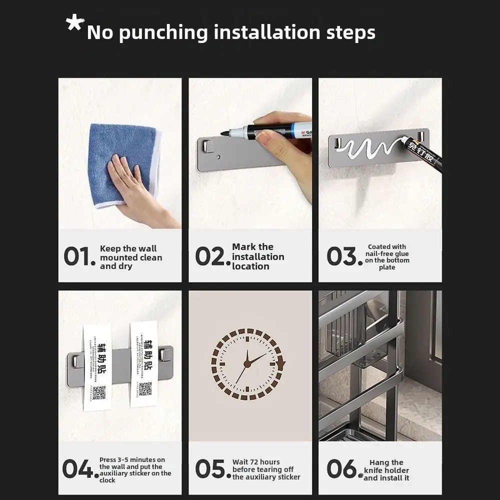Gambar produk JoyHome Tempat Pisau Dapur Rak Penyimpanan Sendok Sumpit Organizer - JH-27