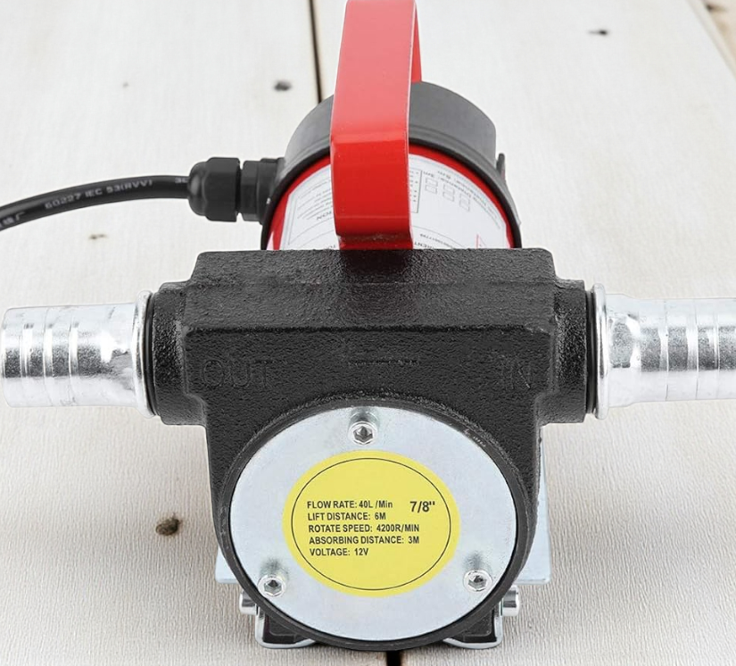 Gambar produk Kaiser Pompa Diesel Pump Oli Oil Fuel Transfer Aluminium 12V 200W - GCBOOI