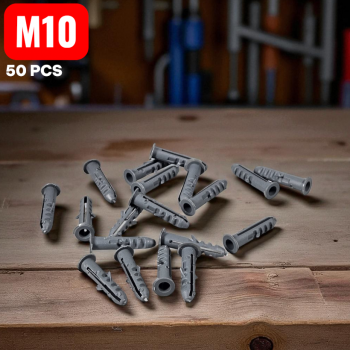 Gambar produk Taffware Expansion Screw Fischer Pipe Nylon Wall Anchors Tub Packed M10