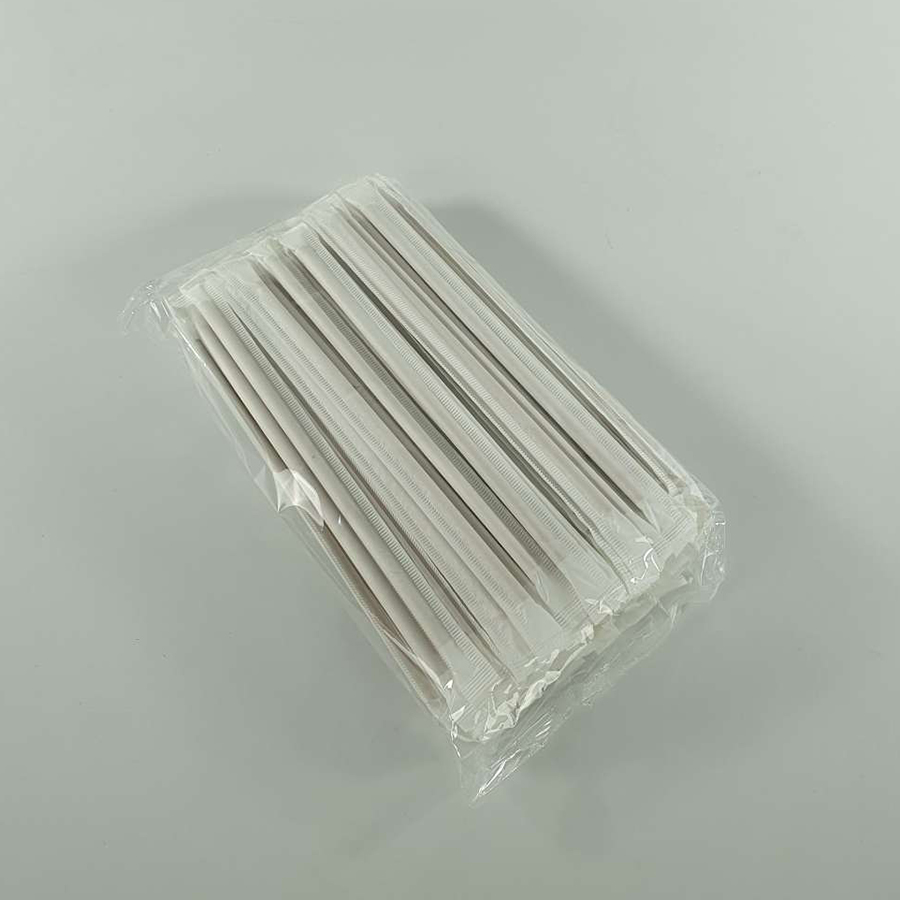Gambar produk ETRSUNTECH Sedotan Kertas Bungkus Eco Paper Straw 6x197mm 100 PCS - QW95