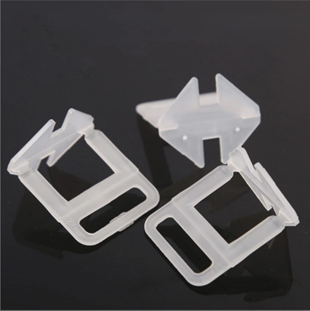 Gambar produk YUEQING Alat Perata Pasang Keramik Tile Leveling Spacer Clip 100 PCS 1.5mm - Y0170