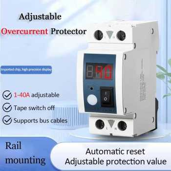 Gambar produk INAR Adjustable Current Limiter Digital Pembatas Arus Listrik 40A 220V - IN914
