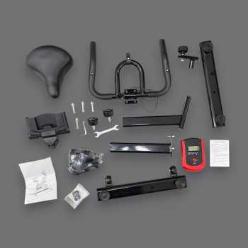 Gambar produk BSKEN Sepeda Statis Gym Spinning Bike Adjustable with Speedometer - 585A