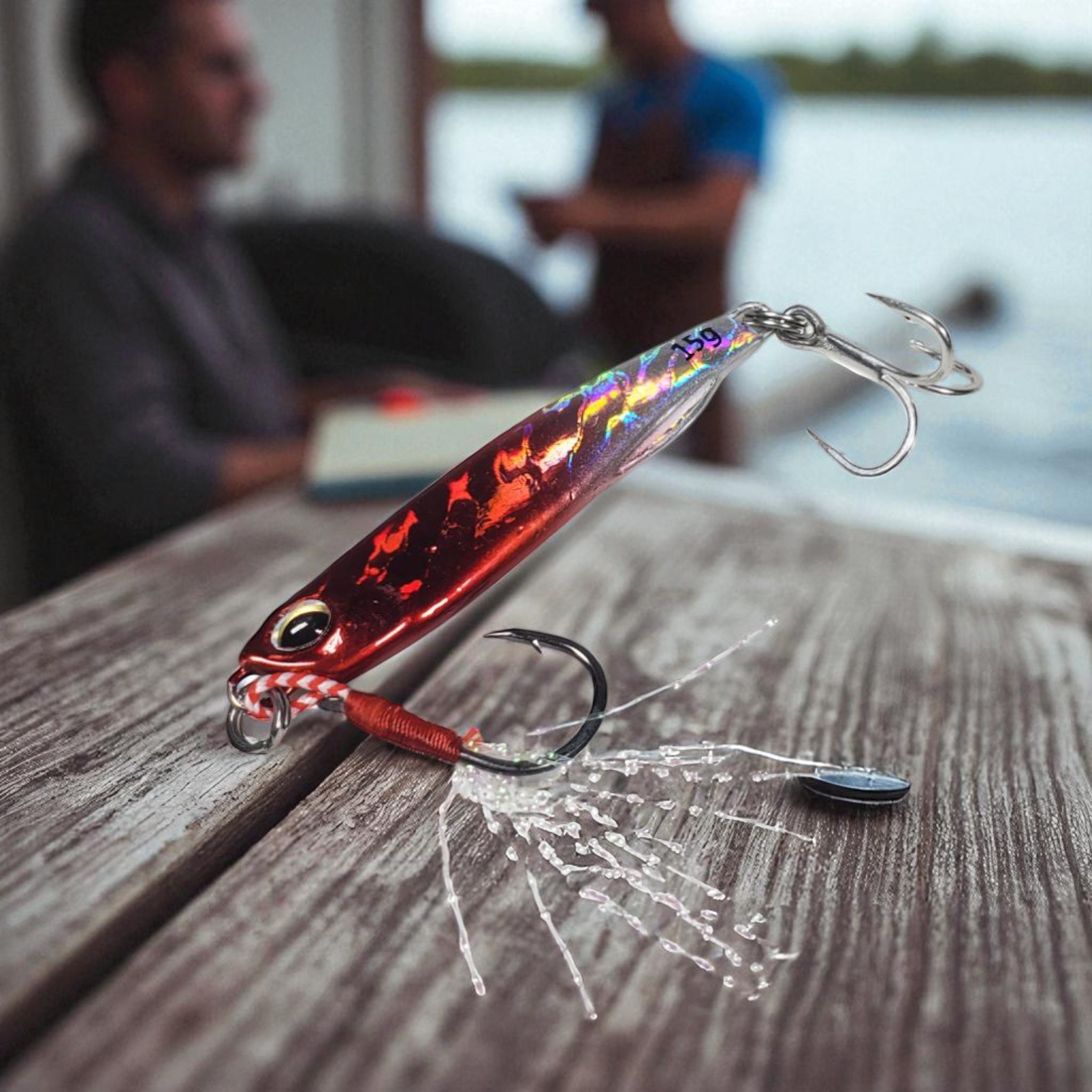 Gambar produk Atriptime Umpan Pancing Ikan Fishing Artificial Bait Night Light 15g - S1BF980