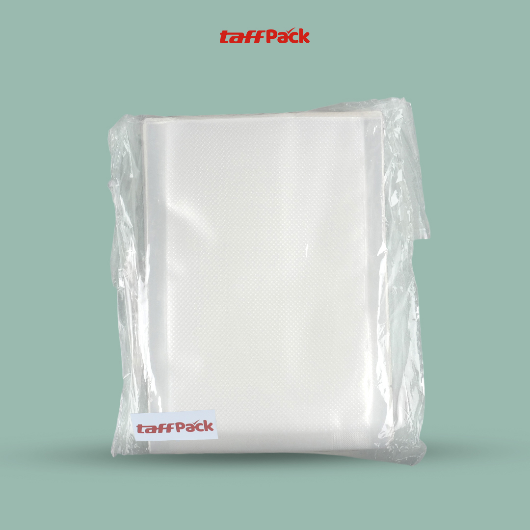 Gambar produk TaffPACK Plastik Vacuum Makanan Sealer Storage Bag 100 PCS 13x18cm - HK-08