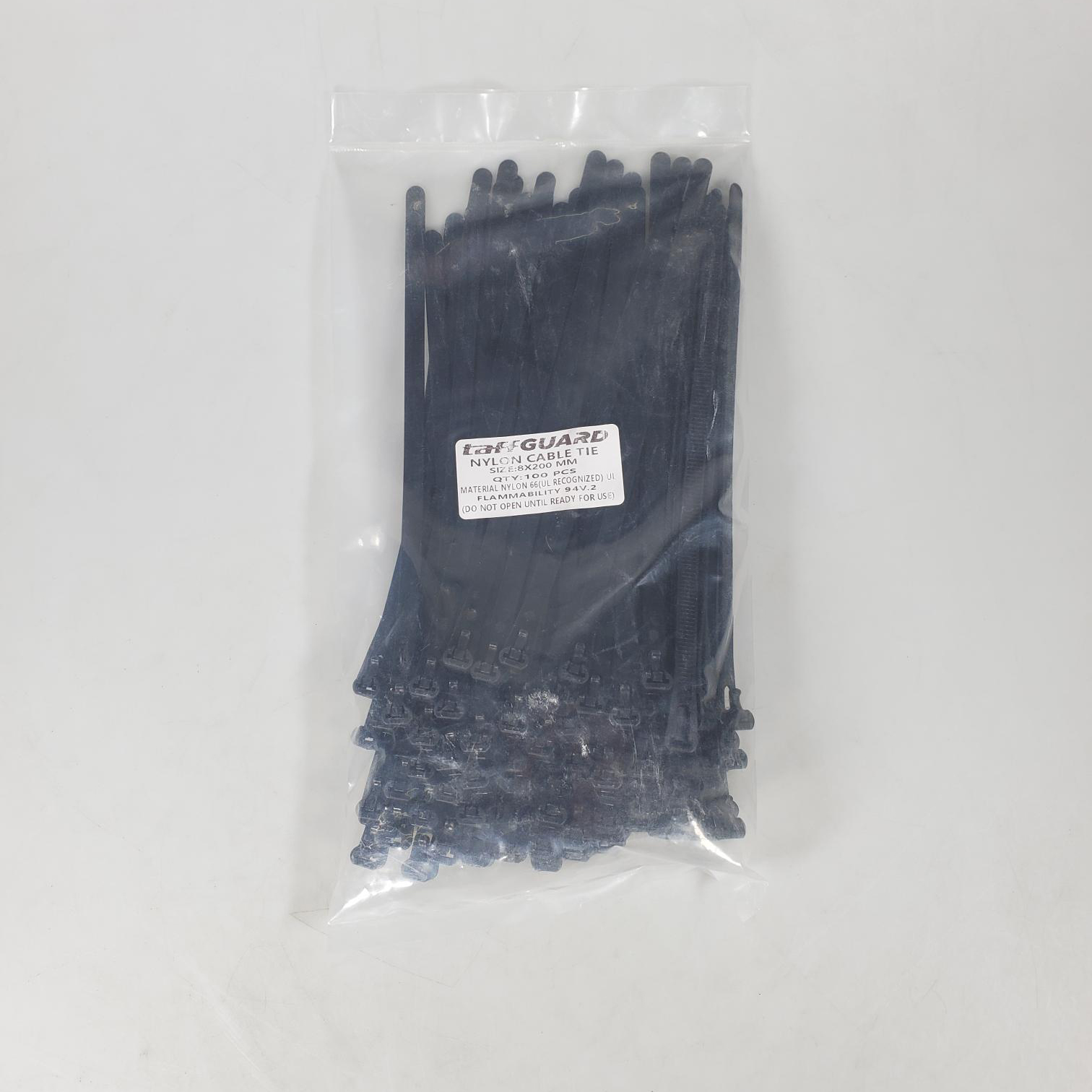 Gambar produk TaffGUARD Kabel Ties Zip Cable Organizer Reusable 8x200mm 100 PCS - NL816