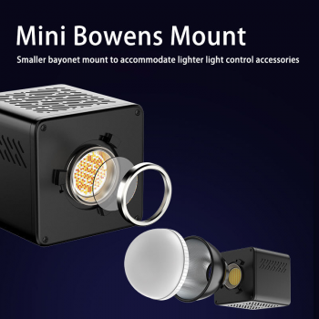 Gambar produk LIYADI Lampu Fotografi LED Portabel RGB COB Video Light 100W 6500K - G100 PRO (RGB)