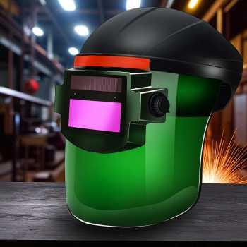 FMA Helm Las Otomatis Darkening True Color Solar Welding Mask - FM-DTD
