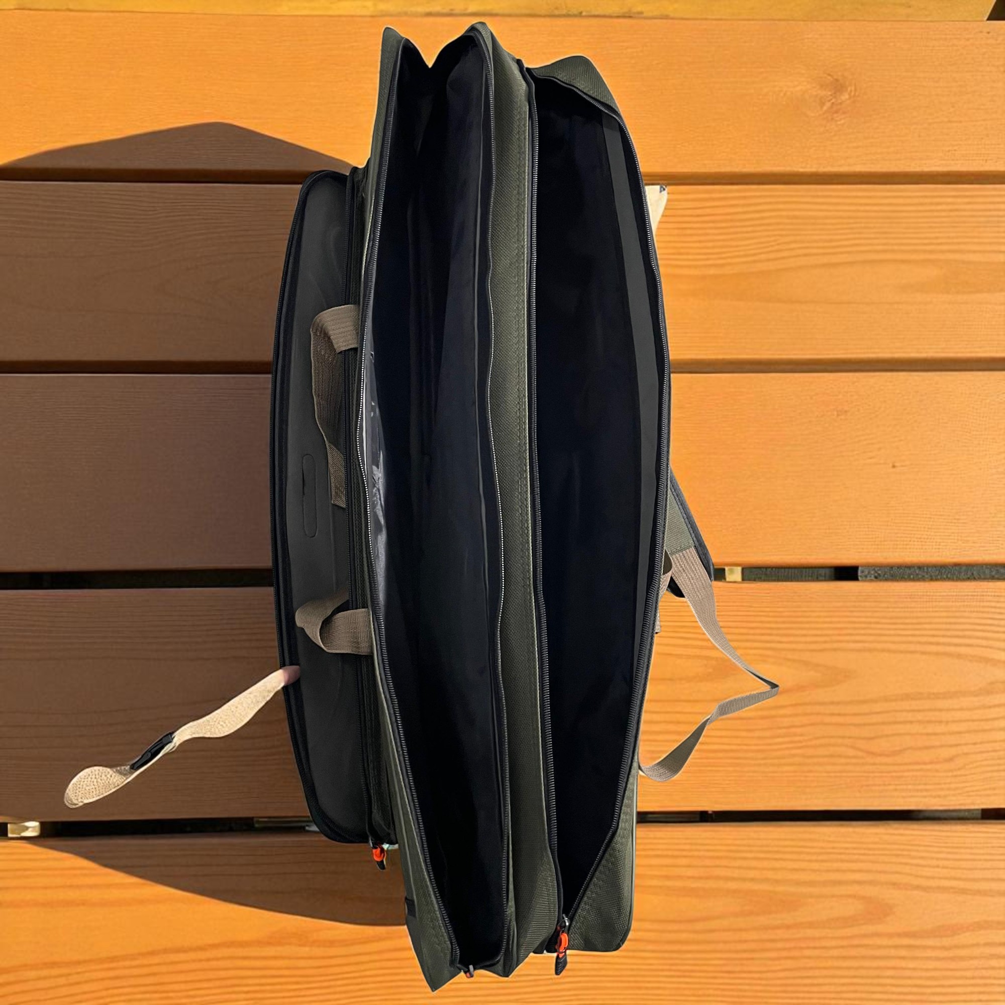 Gambar produk TaffSPORT Tas Pancing Multifunction Fishing Bag 1680D Oxford 2 Layer 1M - D200