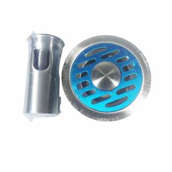 Gambar produk LEENKEA Saluran Air Floor Drain Deep Sealed Stainless Steel 9.8x10cm Dual Use - LEE002