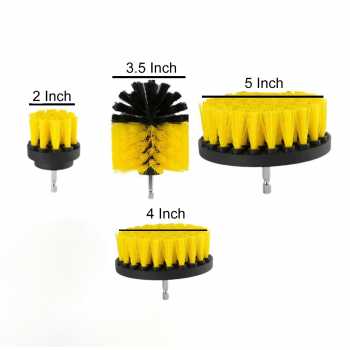 Gambar produk Tress Kepala Sikat Pembersih Car Polisher Bathroom Kit 12 PCS - INU03
