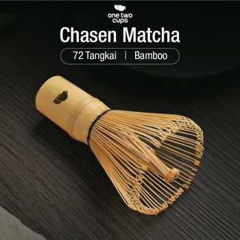 One Two Cups Chasen Bamboo Matcha Whisk Pengaduk Teh Jepang - 7276