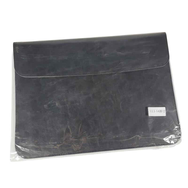 Gambar produk AIGREEN Sleeve Case Laptop Notebook Bag Magnetic Cover PU Leather 14 Inch - AG-1314