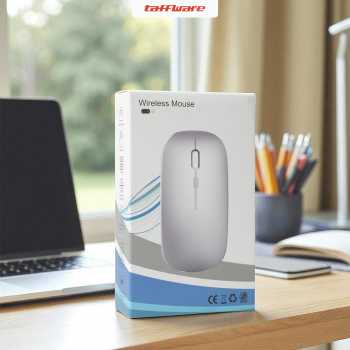 Gambar produk Taffware Mouse Wireless Bluetooth Optical 2.4GHz Silent Click 1200DPI - M8120G